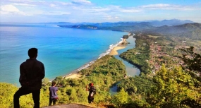 Langkisau-heuvel uit Provincie West Sumatra
