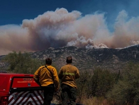 Buitenland : Duizenden geëvacueerd door felle natuurbranden in Amerikaanse staat Arizona