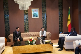 De President van Senegal bedankt Indonesië voor de ondersteuning van infrastructuur