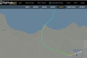 Vissers hoorden een crash op de locatie van de Sriwijaya Air SJ 182 vallen