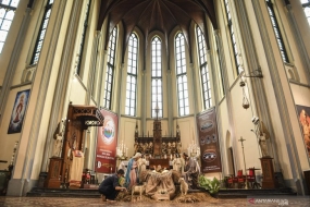 Congregations, duration limited for Christmas Mass in Jakarta Church