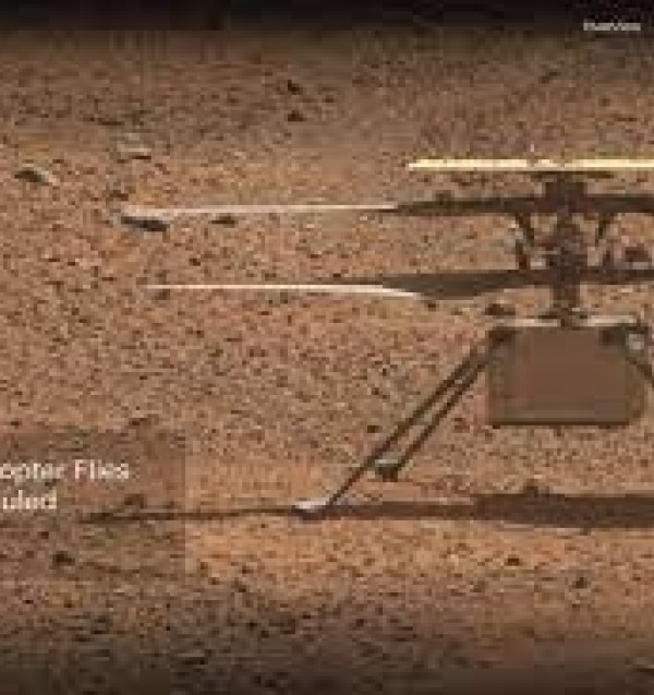 L'hélicoptère Mars de la NASA effectuera son 60e vol sur Mars