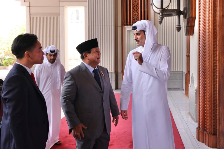 Emir-Qatar-prabowo