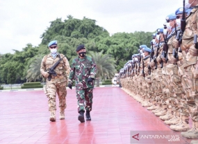 L’Armée Nationale Indonésienne a envoyé 1090 soldats au Liban
