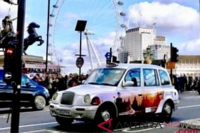 Les taxis &quot;Wonderful Indonesia&quot; dominent les rues de Londres