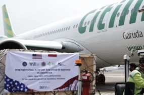 Citilink transporte l&#039;aide médicale des États-Unis vers l&#039;Indonésie