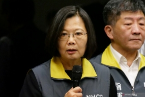 Le leader taïwanais Tsai Ing-wen.