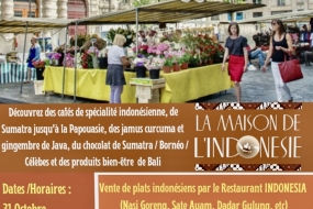 L&#039;Indonésie fait la promotion de la phytothérapie, du café, du riz frit à Paris