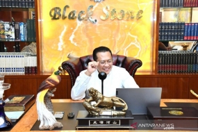 Le président de MPR, Bambang Soesatyo