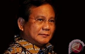 Le ministre indonésien de la défense, Prabowo Subianto