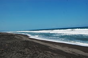 La plage de Pandansari  à Yogyakarta