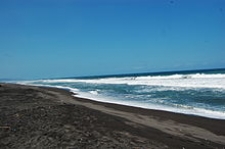 La plage de Pandansari  à Yogyakarta