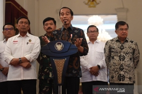 Le président Joko Widodo s&#039;est assuré que la situation en matière de sécurité était toujours sous contrôle