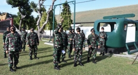 Commandant de la région militaire indonésienne V a laissé un message aux troupes avant de s&#039;entraîner avec l&#039;armée américaine