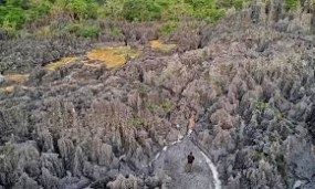 Le Parc de pierre Balocci Karst, situé à Sulawesi du Sud