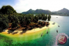 L’Île de Pasumpahan à Sumatra Ouest