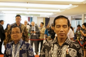 Le président indonésien Joko Widodo a reçu le président des Palaos
