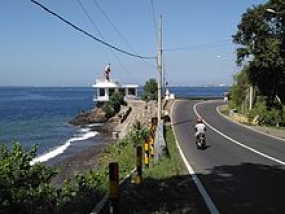 La plage de Watu Dodol à Banyuwangi