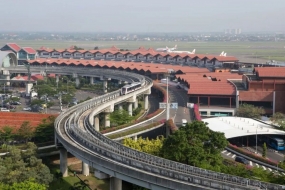 Banque d&#039;images - Atmosphère de l&#039;aéroport Soekarno-Hatta. ANTARA/HO-Angkasa Pura II.