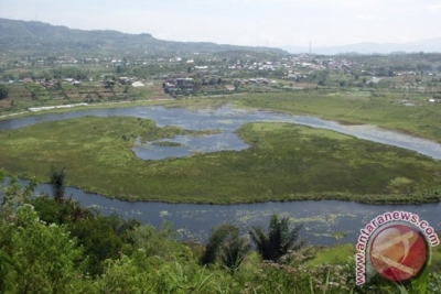 Le lac de Mas Harun Bestari à Bengkulu.
