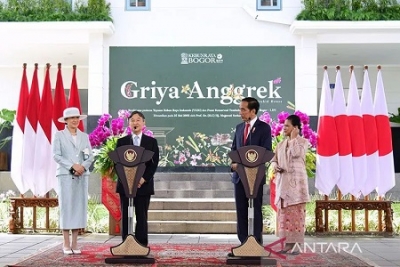 Président Jokowi a déclaré que la visite de l&#039;empereur Naruhito avait renforcé l&#039;amitié