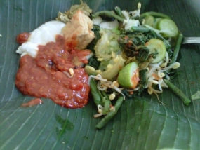 Rujak Teplak typique de Tegal