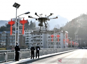 La Chine envoie des drones au poste de garde du front tibétain
