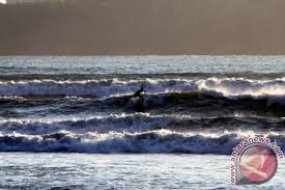 La Plage de Srau à Pacitan,  dans l&#039;est de Java