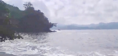 La beauté de la plage de Lenggoksono à Malang dans la province de Java oriental