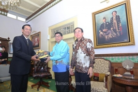 Le vice-premier ministre de Thaïlande a rencontré Sri Sultan Hamengku Buwono X