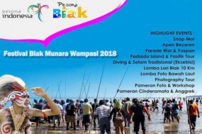 Le Festival de Biak aura lieu le 1er juillet, présentera un défilé culturel et un  tourisme naturel