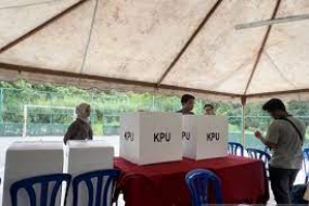 Citoyens indonésiens dans la région de Kuala Lumpur ont voté via 92 KSK