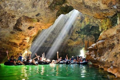 La grotte Pindul à Yogyakarta