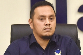 Willy Aditya, président de la direction centrale  du parti NasDem