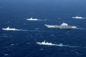 Mer de Chine méridionale chaude, navire australien rejoignent les États-Unis et le Japon