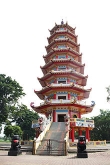 La pagode de l’île de Kemaro.