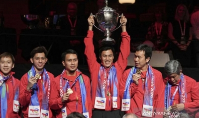 L&#039;Indonésie remporte la Coupe Thomas après avoir battu la Chine 3-0 en finale