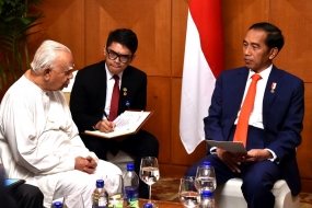Le président Joko Widodo veut intensifier la coopération économique avec le Sri Lanka