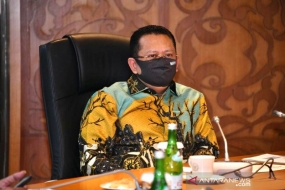 Le président de l&#039;Assemblée consultative du peuple - MPR, Bambang Soesatyo