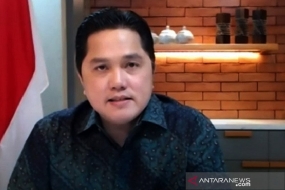 Le ministre des entreprises publiques, Erick Thohir