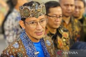 Sandiaga a déclaré que la connectivité était la clé pour augmenter les visites touristiques étrangères