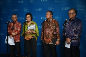 Sri Mulyani a déclaré que KSSK a examiné les risques potentiels de l&#039;économie mondiale