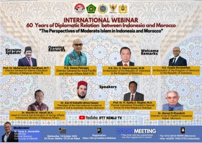 60e anniversaire des relations diplomatiques entre l’Indonésie et le Maroc