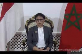 Ministre indonesienne des Affaires étrangères a discuté du potentiel de coopération en matière d&#039;engrais et de vaccins avec le Maroc