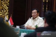 Le ministre de la Défense de l&#039;Indonésie, Prabowo Subianto a reçu la visite d&#039;une délégation de hauts fonctionnaires du secteur de la défense de l&#039;ASEAN (ADSOM) et des pays partenaires de l&#039;ASEAN (ADSOM-Plus) au bureau du ministère indonésien de la Défense, à Jakarta, mercredi (2/8/2023). ANTARA/HO-Ministère de la Défense de la République d&#039;Indonésie.