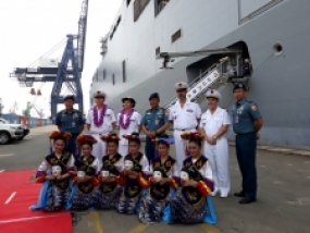 Deux navires français ont accostés au Port de Tanjung Priok