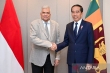 Le président Joko Widodo a tenu une réunion bilatérale avec le président sri-lankais Ranil Wickremesinghe au China World Hotel, Pékin, Chine, mardi (17/10/2023) . ANTARA/HO-Bureau de presse du Secrétariat présidentiel-Muchlis Jr/pri.