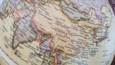 Illustration de la carte de la Chine. (iStock/pakornkrit)