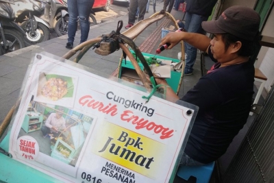 “Cungkring” une nourriture délicieuse typique de Bogor