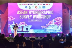 l&#039;atelier sur les études hydrographiques de l&#039;ASEAN qui s&#039;est tenu à Jakarta, mercredi (13/9/2023). 